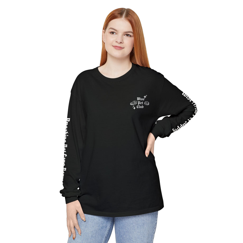 Wise Pet Club Pet Supply Oddities Long Sleeve Tee -- Graphic Shirt