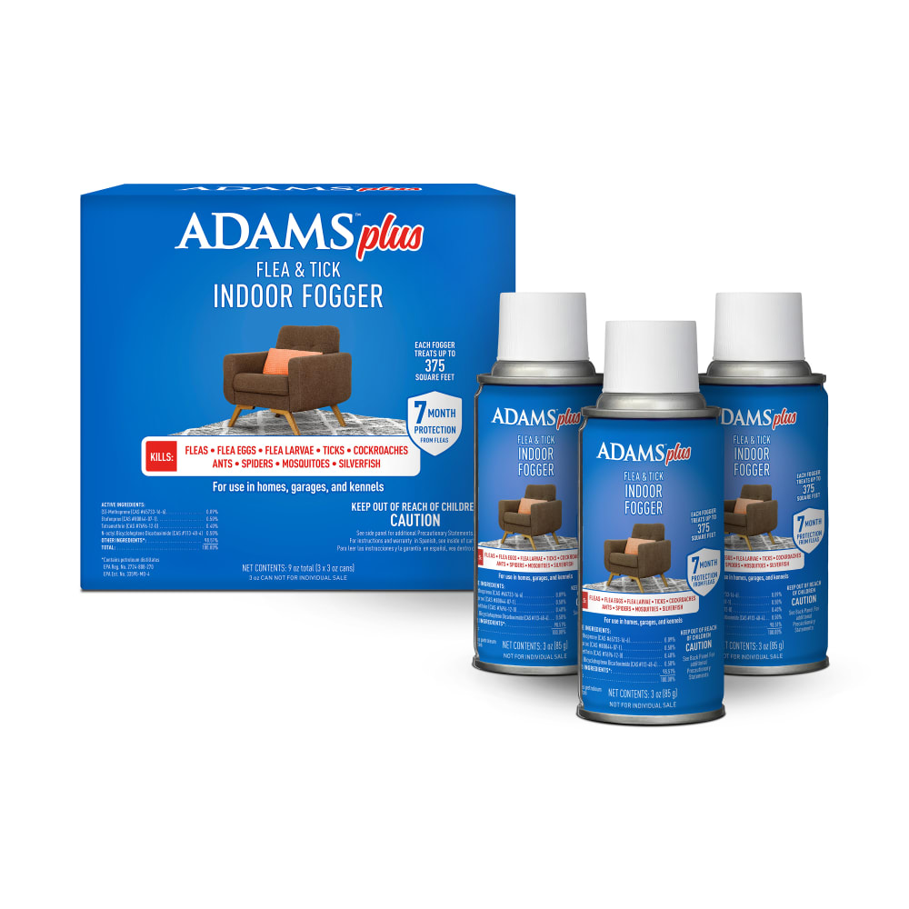 Adams Complete Indoor & Outdoor Flea Treatment System for Large Dogs 31–60 lbs