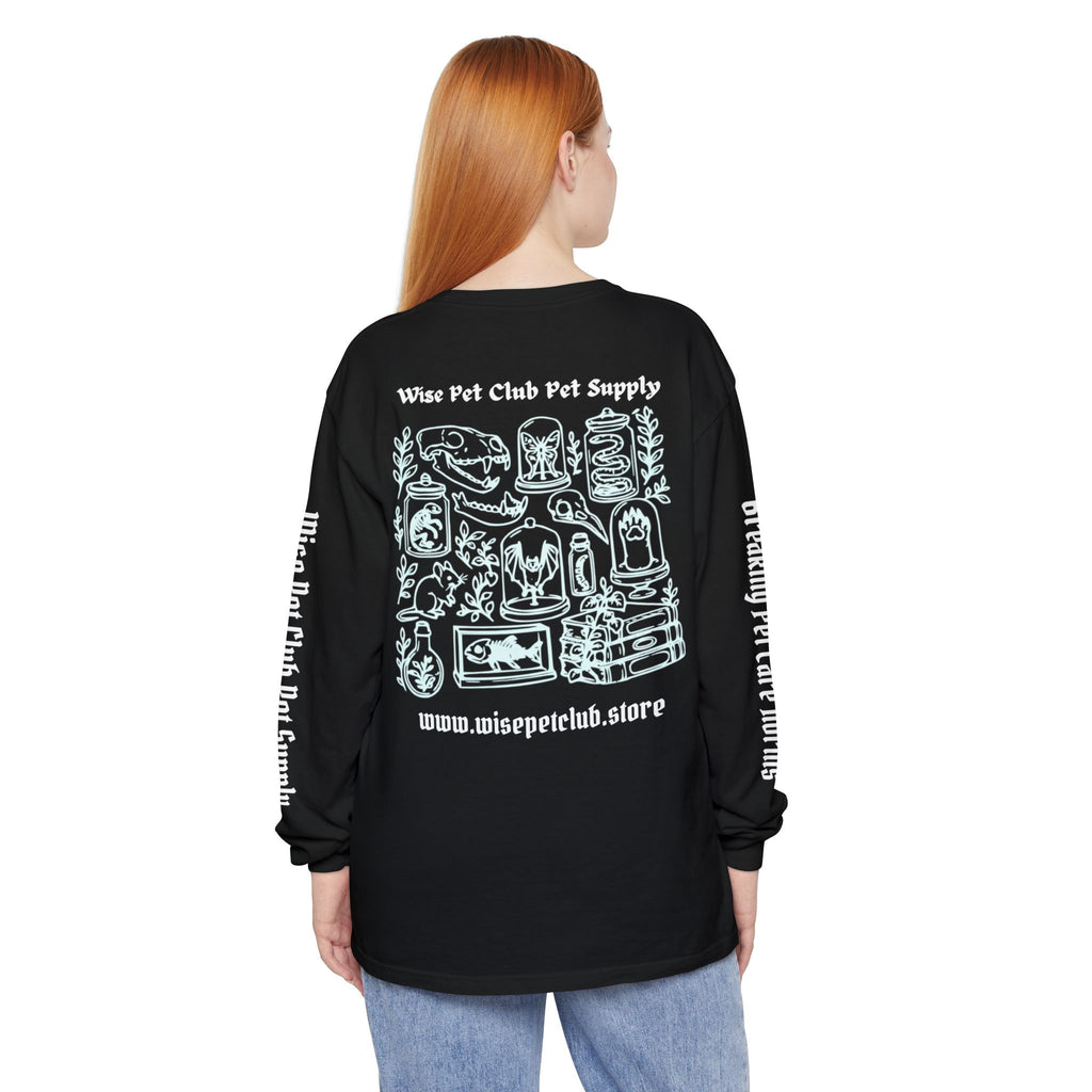 Wise Pet Club Pet Supply Oddities Long Sleeve Tee -- Graphic Shirt