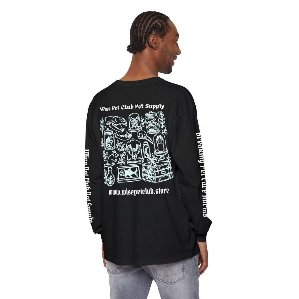 Wise Pet Club Pet Supply Oddities Long Sleeve Tee -- Graphic Shirt