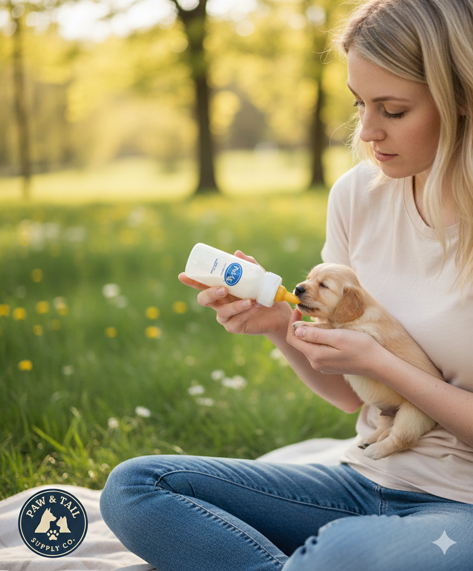 PetAg Nursing Kit 4 oz Puppy Kitten Small Animals Bottle Nipples Brush Reusable